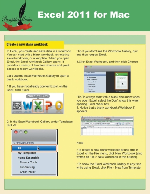 Excel 2011 for Mac, Paperback / softback Book