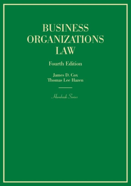 Business Organizations Law, Hardback Book