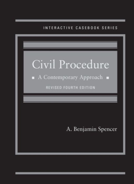 Civil Procedure : A Contemporary Approach, Hardback Book
