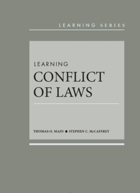 Learning Conflict of Laws, Hardback Book