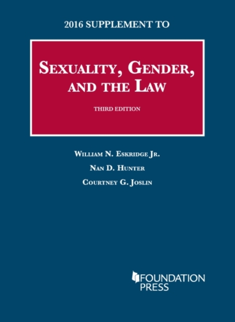 Sexuality, Gender, and the Law, Paperback / softback Book