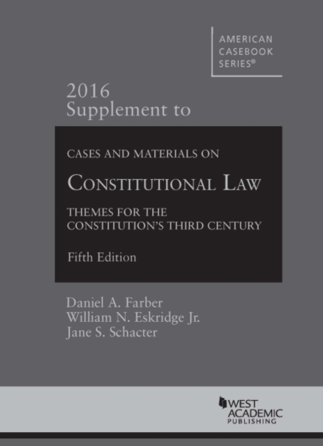 Cases and Materials on Constitutional Law, Paperback / softback Book