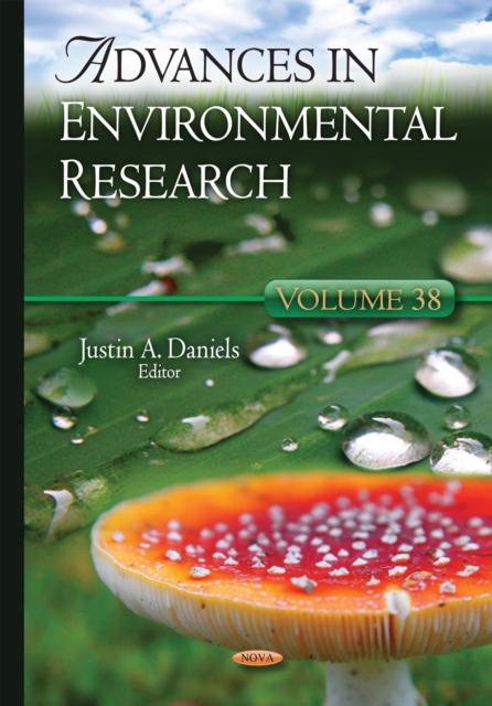 Advances in Environmental Research. Volume 38, PDF eBook