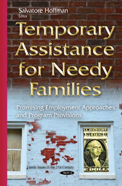 Temporary Assistance for Needy Families : Promising Employment Approaches & Program Provisions, Hardback Book