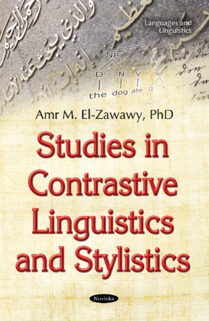 Studies in Contrastive Linguistics & Stylistics, Paperback / softback Book