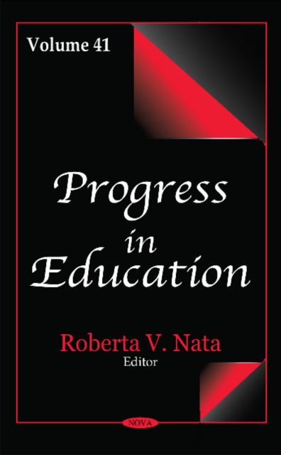 Progress in Education : Volume 41, Hardback Book