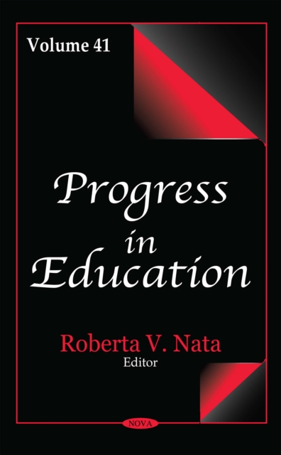 Progress in Education. Volume 41, PDF eBook