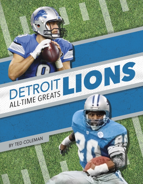 Detroit Lions All-Time Greats, Hardback Book