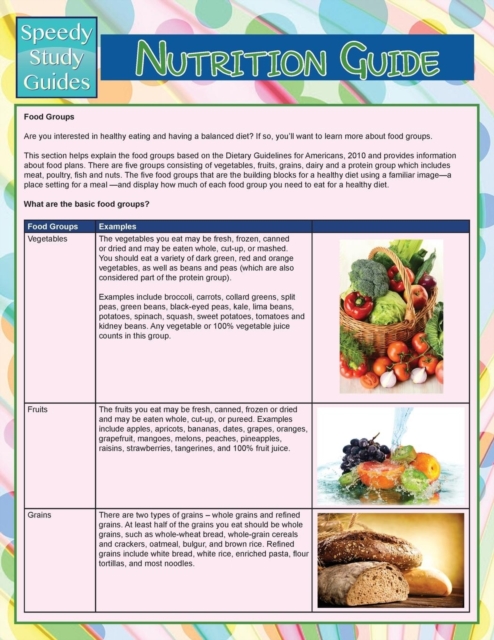 Nutrition Guide (Speedy Study Guide), Paperback / softback Book