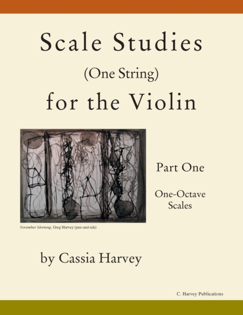 Scale Studies (One String) for the Violin, Part One, One-Octave Scales, Paperback / softback Book