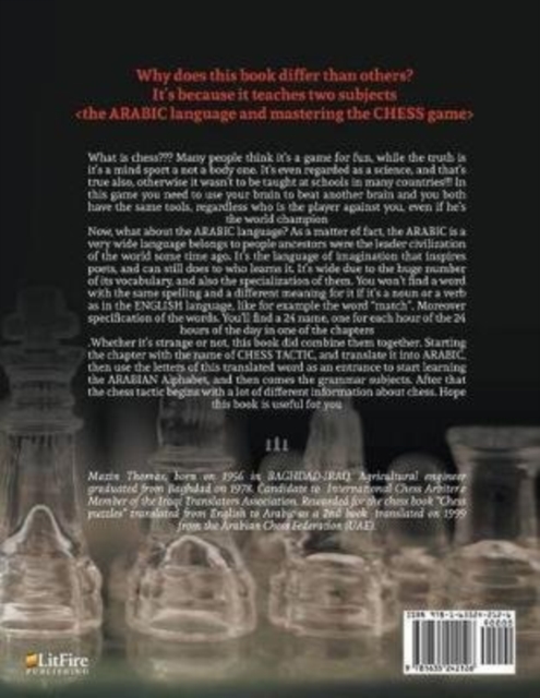 Learning "Chess Tactics" & Arabic Language, Paperback / softback Book