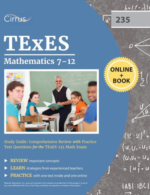 TExES Mathematics 7-12 Study Guide, Paperback / softback Book