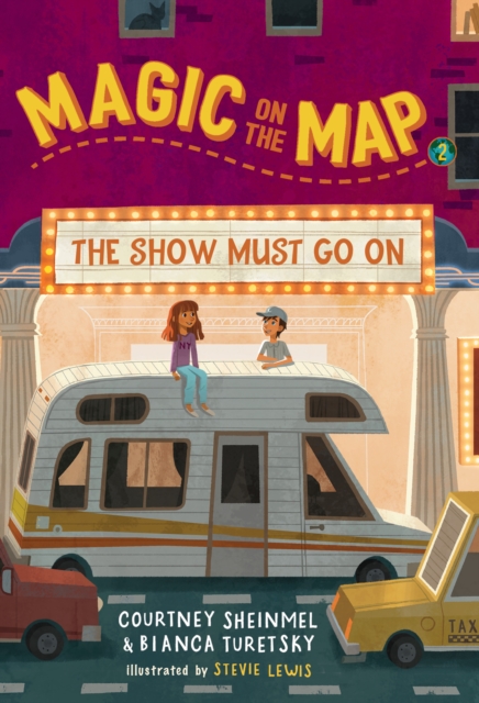 Magic on the Map #2: The Show Must Go On, Hardback Book