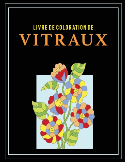 Livre de coloration de vitraux, Paperback / softback Book