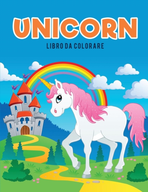 Unicorn libro da colorare, Paperback / softback Book
