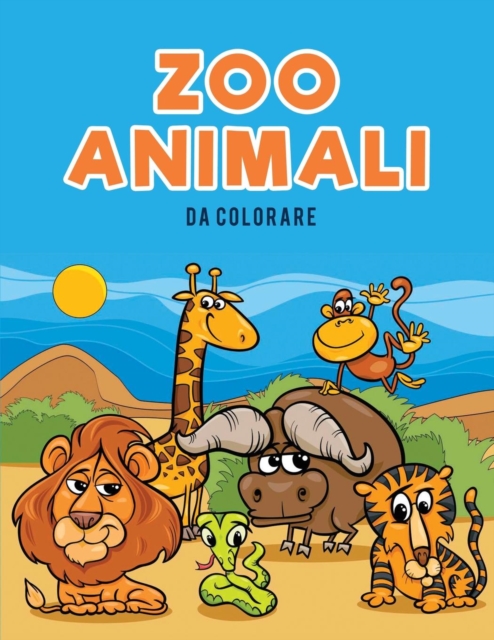 Zoo Animali da colorare, Paperback / softback Book