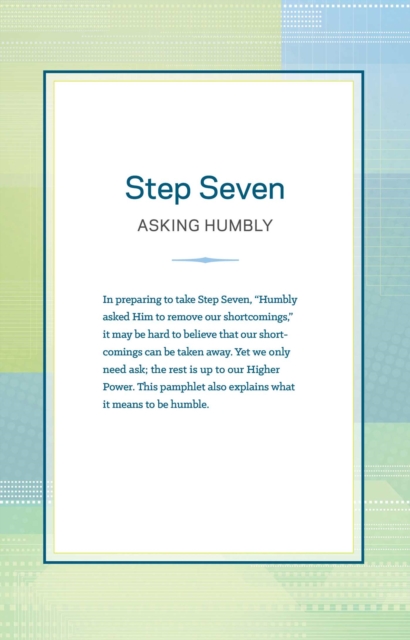 Step Seven : Asking Humbly, EPUB eBook