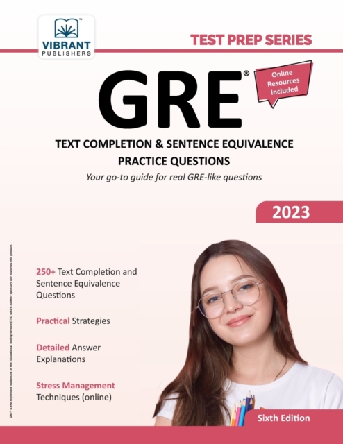 GRE Text Completion and Sentence Equivalence Practice Questions, Paperback / softback Book