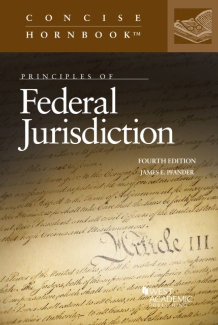 Principles of Federal Jurisdiction, Paperback / softback Book