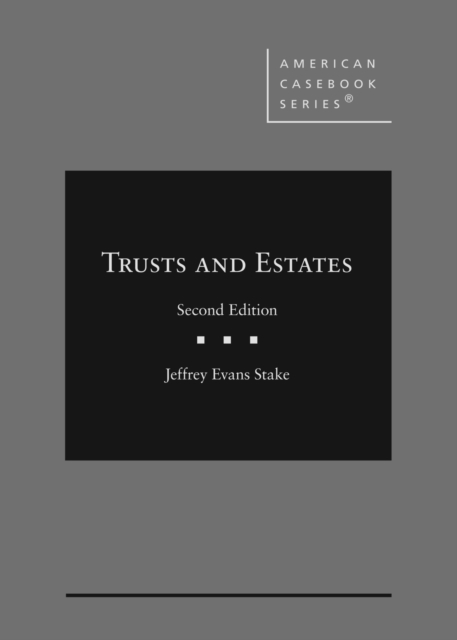 Trusts and Estates, Hardback Book