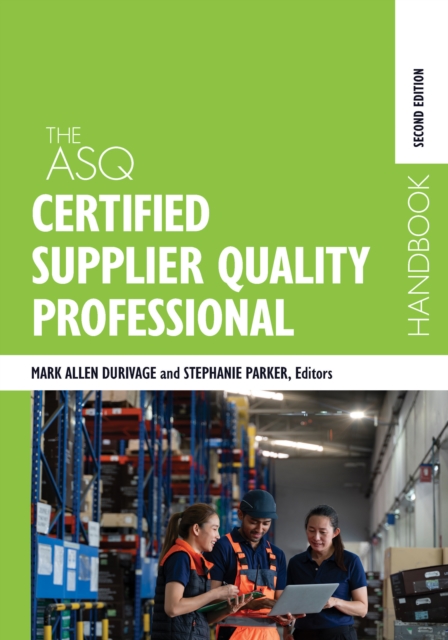 The ASQ Certified Supplier Quality Professional Handbook, PDF eBook