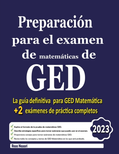 Preparaci?n para el examen de matem?ticas de GED : GED matem?ticas, Paperback / softback Book