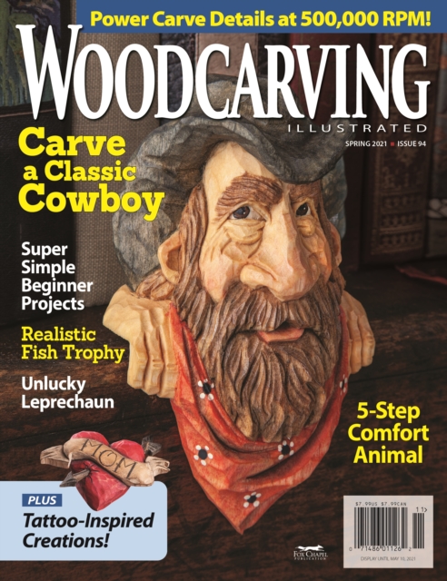 Woodcarving Illustrated Issue 94 Spring 2021, EPUB eBook