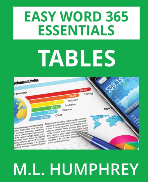 Word 365 Tables, Paperback / softback Book