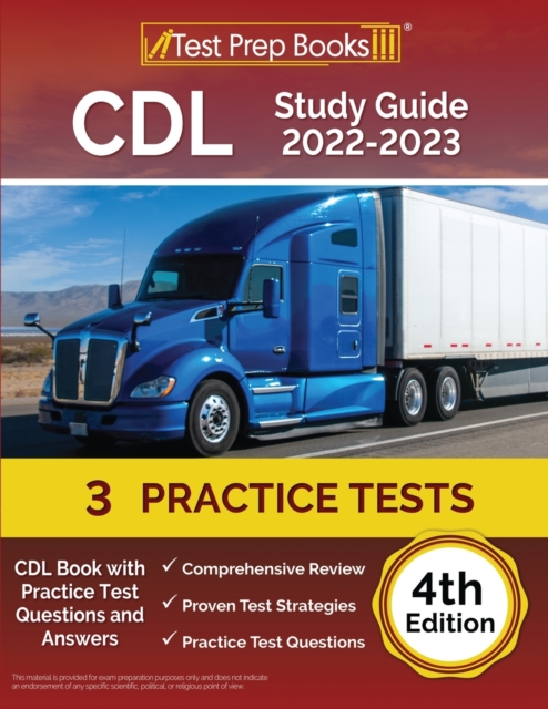 CDL Study Guide 2022-2023 : CDL Book with Practice Test Questions and Answers [4th Edition], Paperback / softback Book