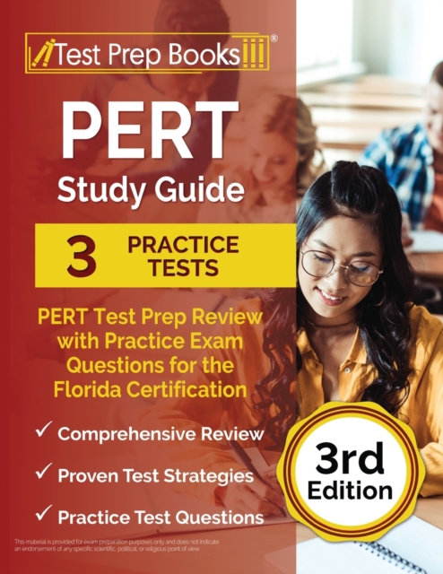 PERT Study Guide : PERT Test Prep Review with Practice Exam Questions for the Florida Certification [3rd Edition], Paperback / softback Book