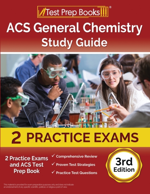 ACS General Chemistry Study Guide : 2 Practice Exams and ACS Test Prep Book [3rd Edition], Paperback / softback Book