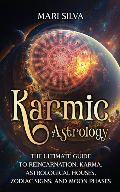 Karmic Astrology : The Ultimate Guide to Reincarnation, Karma, Astrological Houses, Zodiac Signs, and Moon Phases, Hardback Book