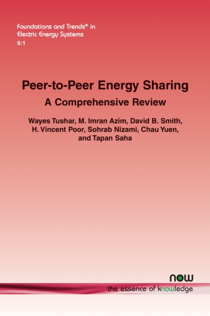Peer-to-Peer Energy Sharing : A Comprehensive Review, Paperback / softback Book