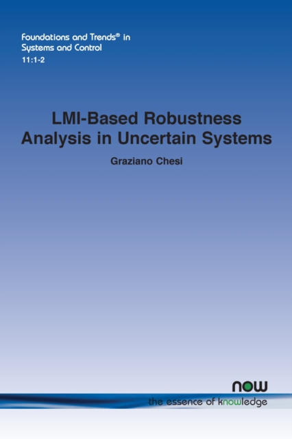 LMI-Based Robustness Analysis in Uncertain Systems, Paperback / softback Book