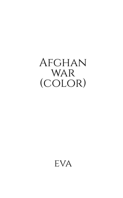 Afghan war (color), Paperback / softback Book