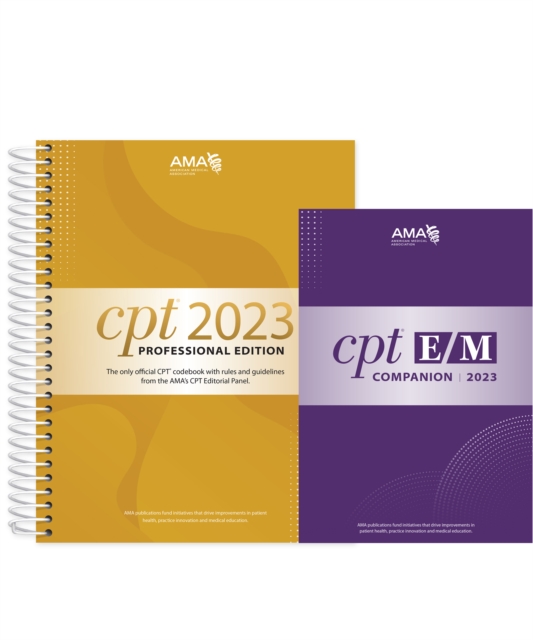CPT Professional 2023 and E/M Companion 2023 Bundle, EPUB eBook