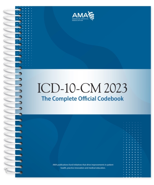 ICD-10-CM 2023: The Complete Official Codebook, Spiral bound Book