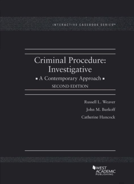 Criminal Procedure : Investigative, A Contemporary Approach - CasebookPlus, Mixed media product Book
