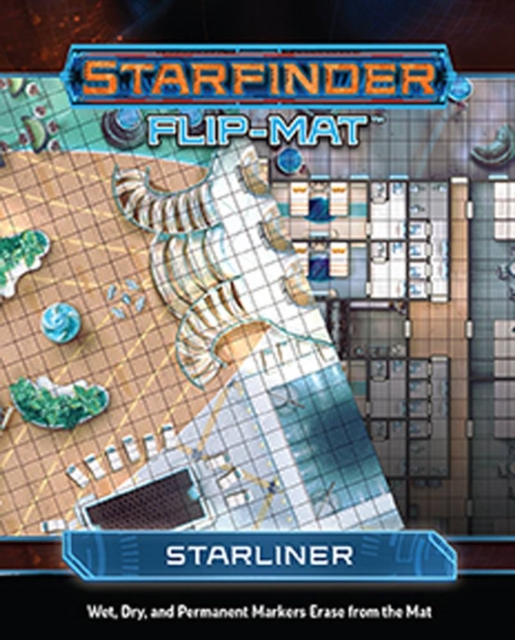 Starfinder Flip-Mat: Starliner, Game Book