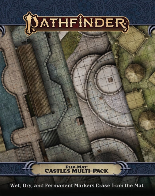 Pathfinder Flip-Mat: Castles Multi-Pack, Game Book