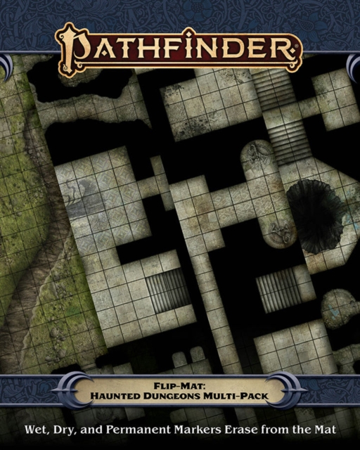 Pathfinder Flip-Mat: Haunted Dungeons Multi-Pack, Game Book