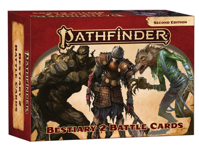 Pathfinder Bestiary 2 Battle Cards (P2), Game Book