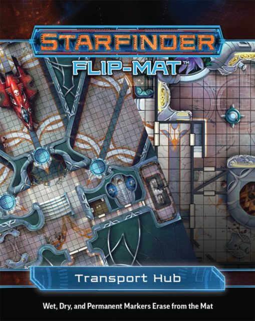 Starfinder Flip-Mat: Transport Hub, Game Book