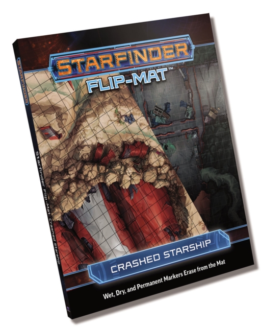 Starfinder Flip-Mat: Crashed Starship, Game Book