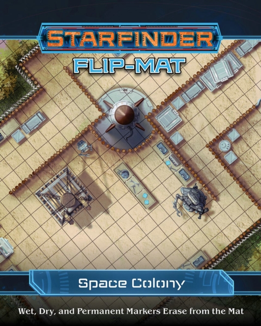 Starfinder Flip-Mat: Space Colony, Game Book