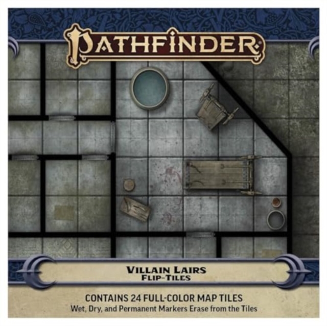 Pathfinder Flip-Tiles: Villain Lairs Set, Game Book