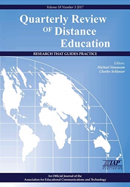 Quarterly Review of Distance Education Volume 18 Number 3 2017, Paperback / softback Book