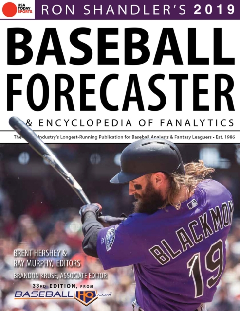 Ron Shandler's 2019 Baseball Forecaster, PDF eBook