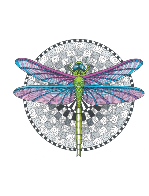 TangleEasy Guided Journal Dragonfly, Diary Book
