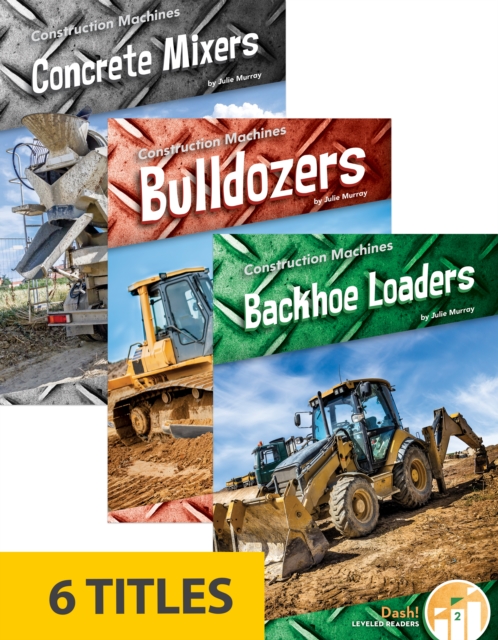 Construction Machines (Set of 6), Paperback / softback Book
